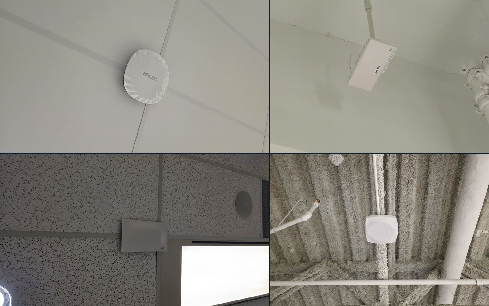 Wireless access point installed