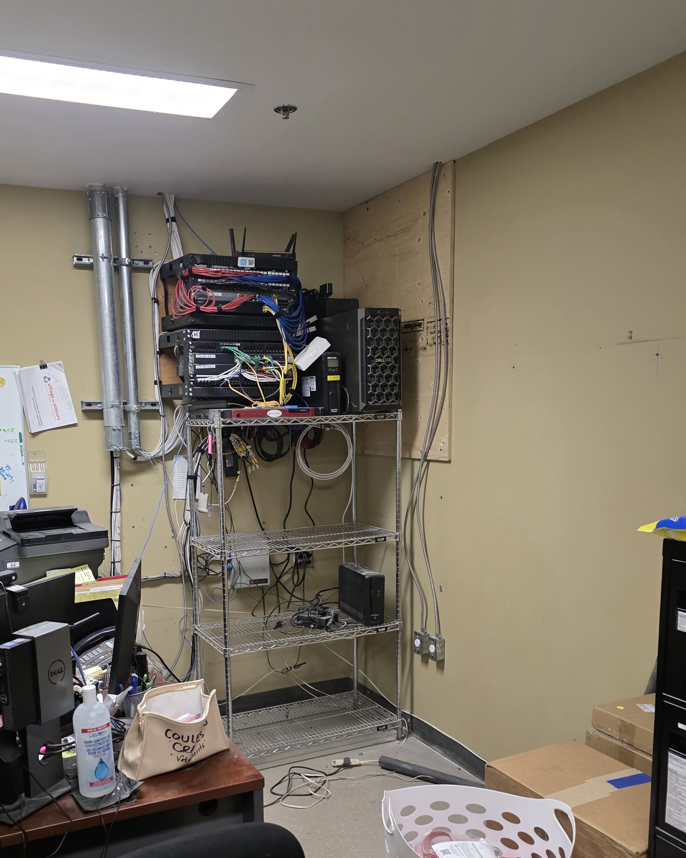 Rack before rebuild